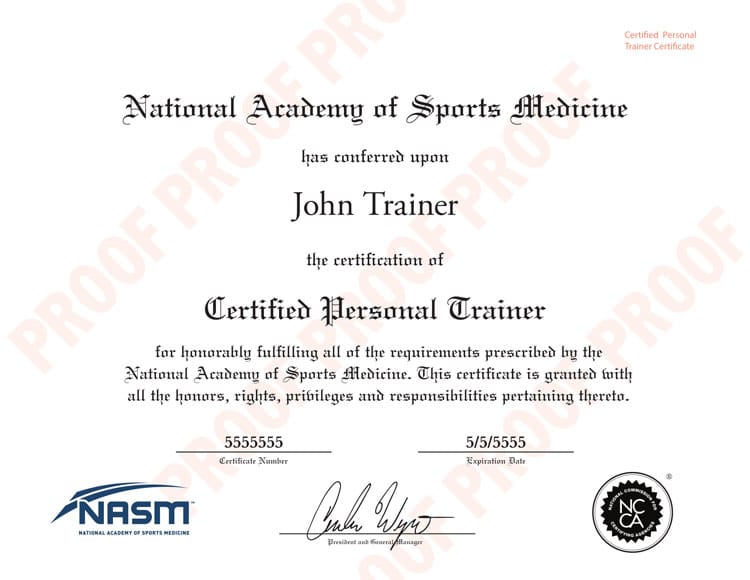 NASM Certification
