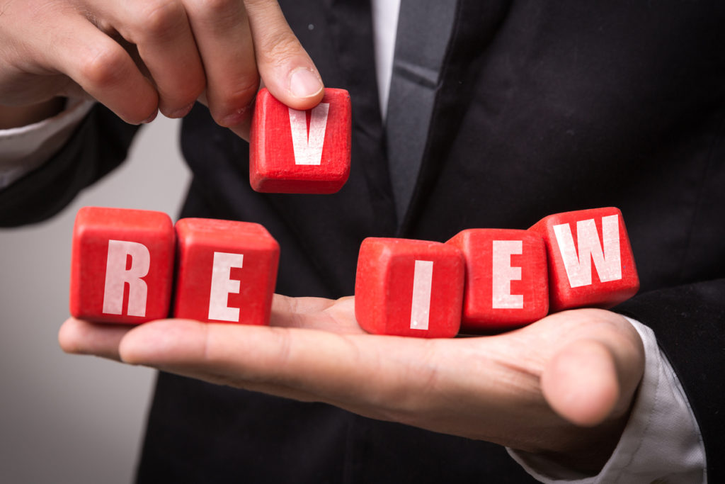 Customer reviews matter