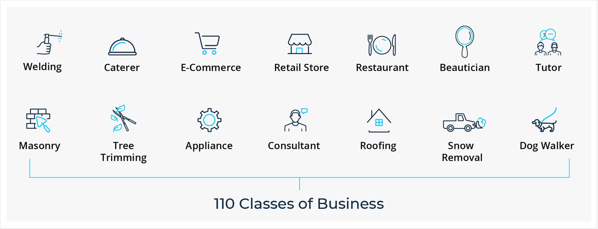 110 Classes of Business