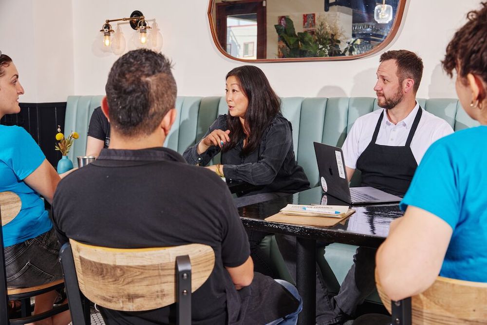A meeting of small business owners