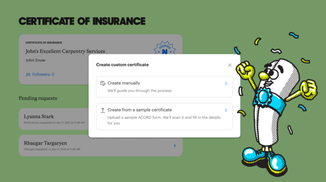 Introducing the COI Analyzer: Generate free, instant, custom-made certificates of insurance
