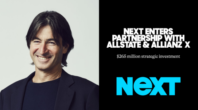 NEXT Insurance partners with industry giants: Allstate & Allianz X and raises $265M