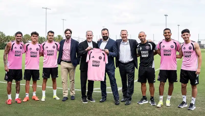 ERGO NEXT Insurance is a trusted partner of the Major League Soccer team Inter Miami FC