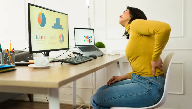 Smart office ergonomics to help avoid workplace injuries